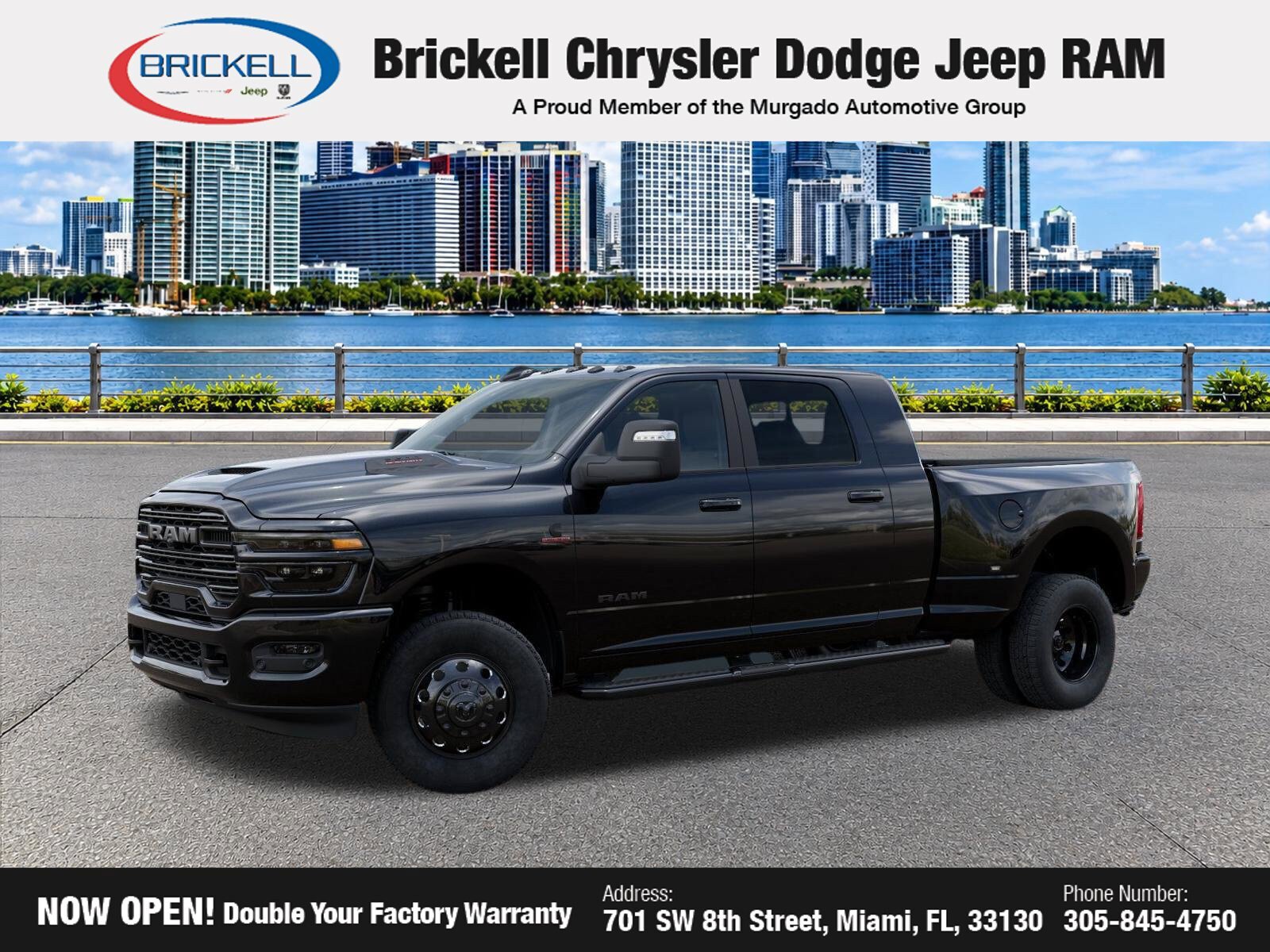 New 2026 RAM 3500 Laramie w/ Night Edition AWD/4WD image 2