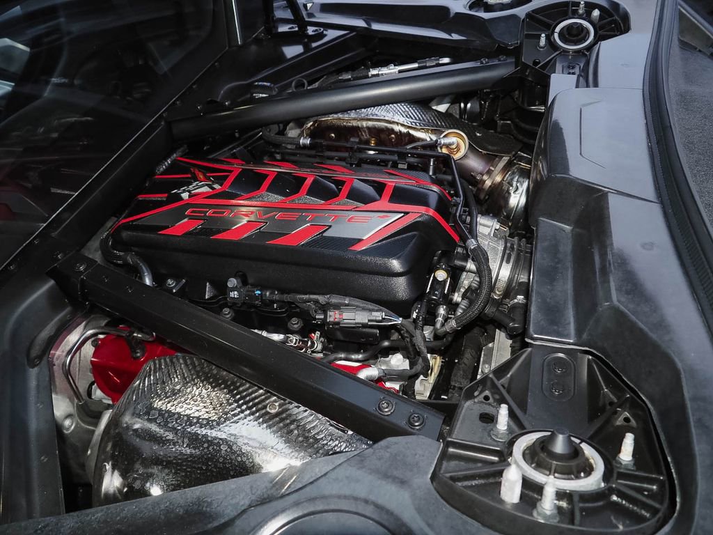 Certified 2023 Chevrolet Corvette Stingray Preferred Cpe w/ Engine Appearance Package image 9