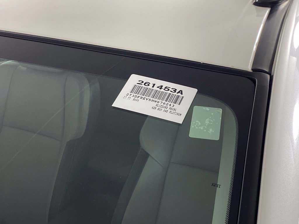 Used 2017 Toyota RAV4 Platinum w/ All Weather Liner Package AWD/4WD image 36