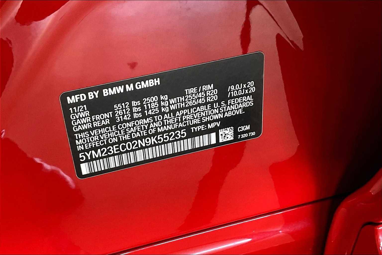 Used 2022 BMW X4 M w/ Executive Package image 63