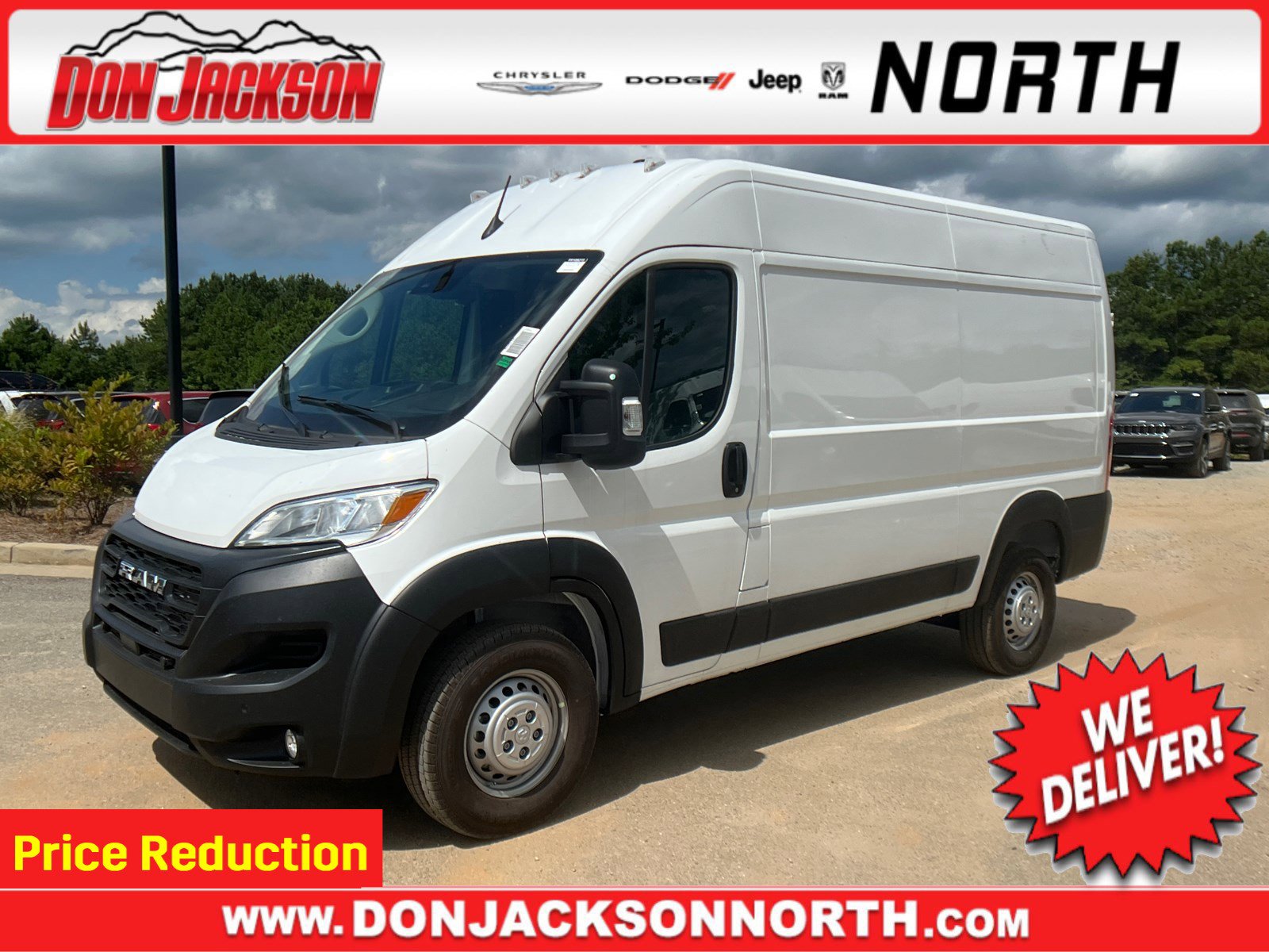 New 2025 RAM ProMaster 2500 w/ Safety Group
