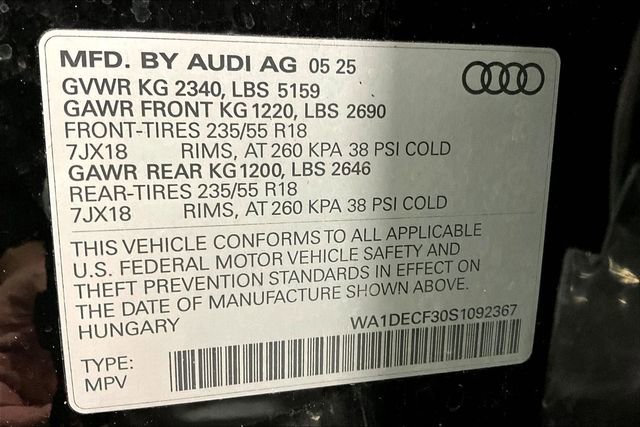 Used 2025 Audi Q3 2.0T Premium w/ Convenience Package image 34