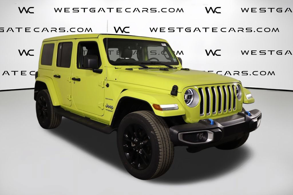 Used 2022 Jeep Wrangler Unlimited Sahara w/ Cold Weather Group AWD/4WD image 41