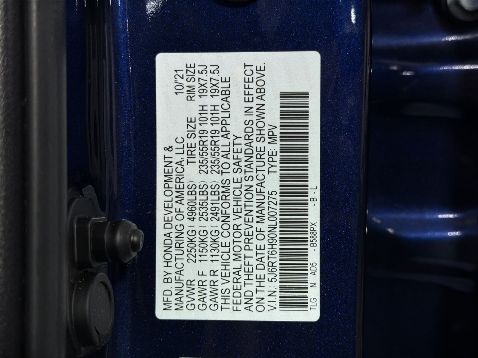Used 2022 Honda CR-V Touring image 37