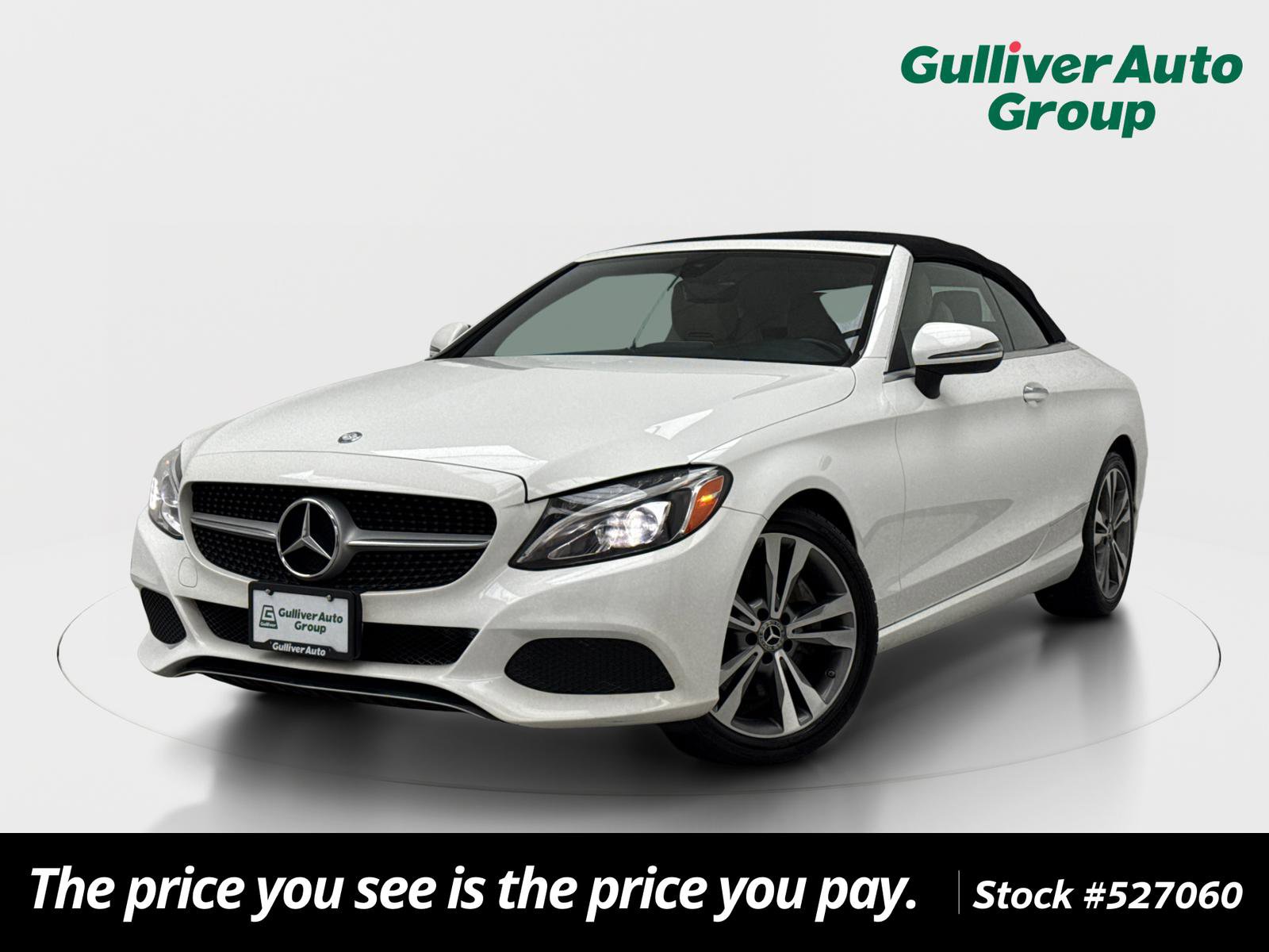 Used 2017 Mercedes-Benz C 300 4MATIC Cabriolet w/ Premium 2 Package