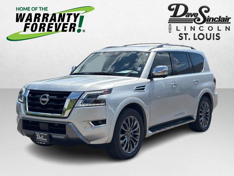 Used 2023 Nissan Armada Platinum w/ Captain's Chairs Package AWD/4WD image 1