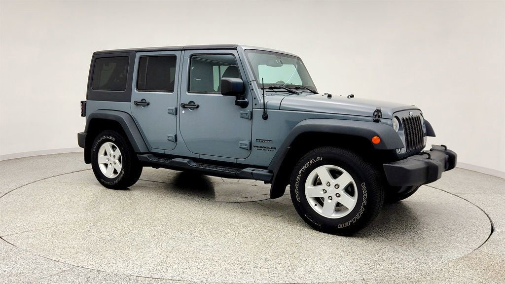 Used 2014 Jeep Wrangler Unlimited Sport w/ Quick Order Package 24S AWD/4WD image 3