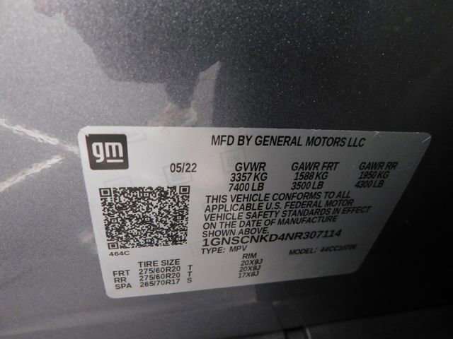 Used 2022 Chevrolet Tahoe LT w/ LT Signature Plus Package image 40