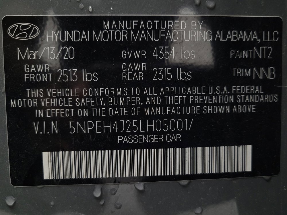 Used 2020 Hyundai Sonata Limited w/ Cargo Package FWD image 33