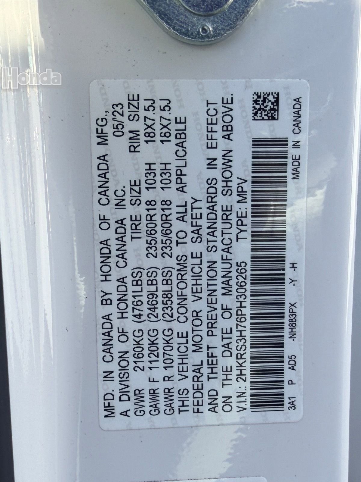 Used 2023 Honda CR-V EX-L image 15