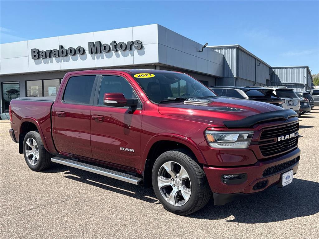 Used 2021 RAM 1500 Laramie w/ Sport Appearance Package AWD/4WD image 1