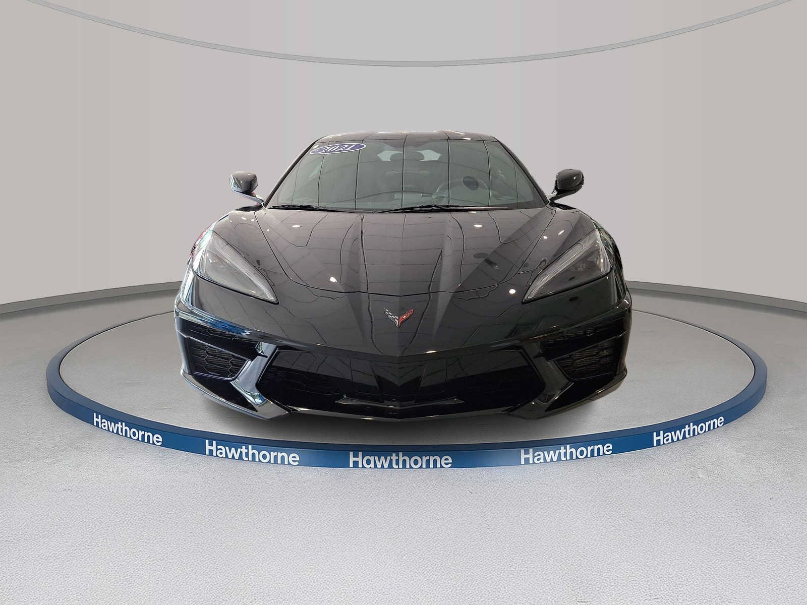 Used 2021 Chevrolet Corvette Stingray Coupe w/ Engine Appearance Package RWD image 2