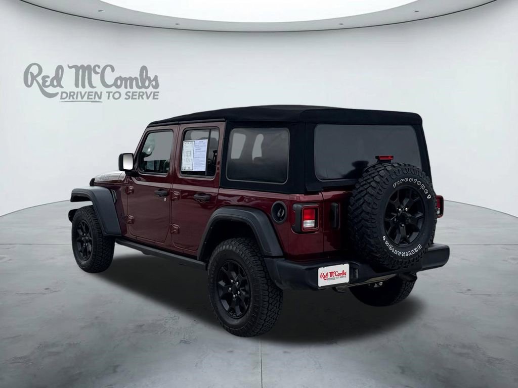Used 2022 Jeep Wrangler Unlimited Sport image 3