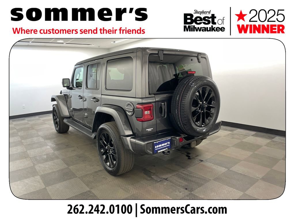 Used 2021 Jeep Wrangler Unlimited Sahara video 3