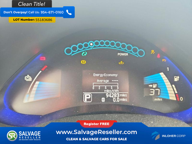 Used 2013 Nissan Leaf S FWD image 12