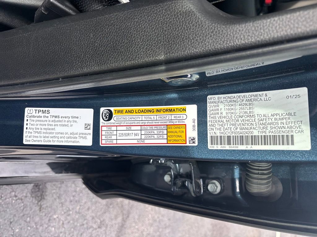 Used 2025 Honda Accord EX-L image 29