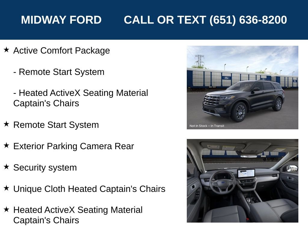 Used 2026 Ford Explorer Active w/ Active Comfort Package image 13
