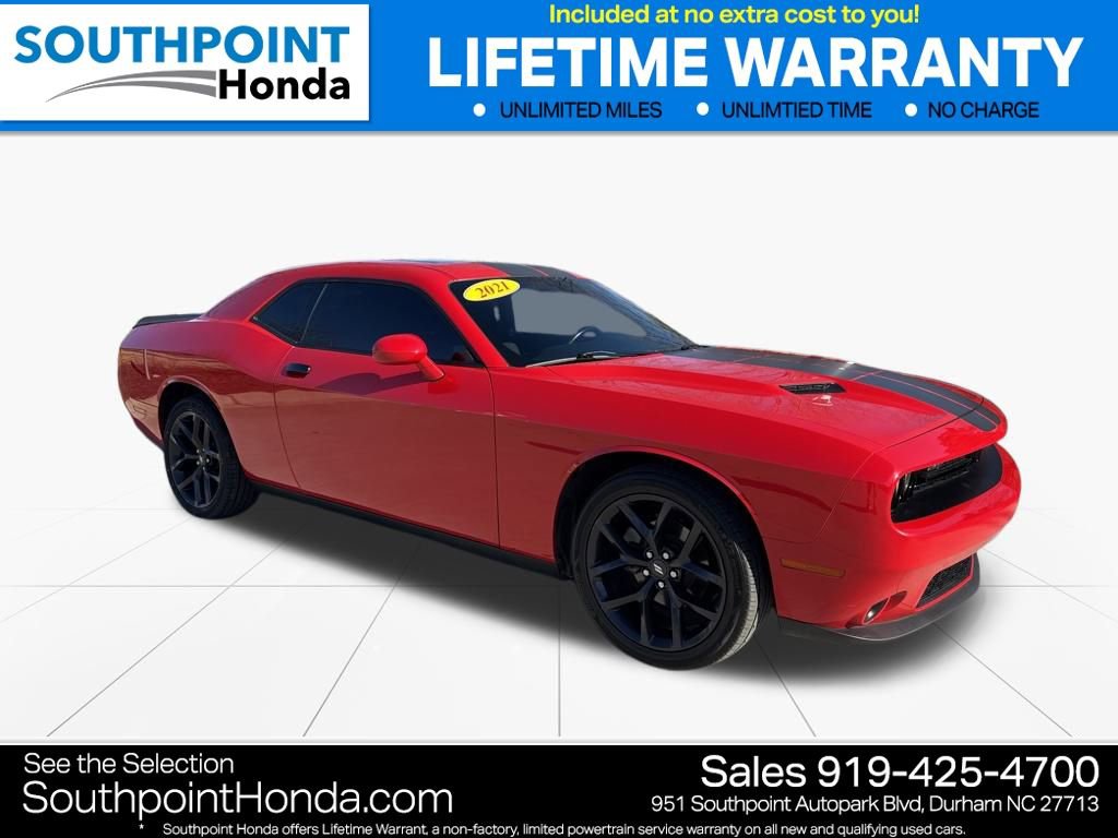 Used 2021 Dodge Challenger SXT w/ Blacktop Package image 1