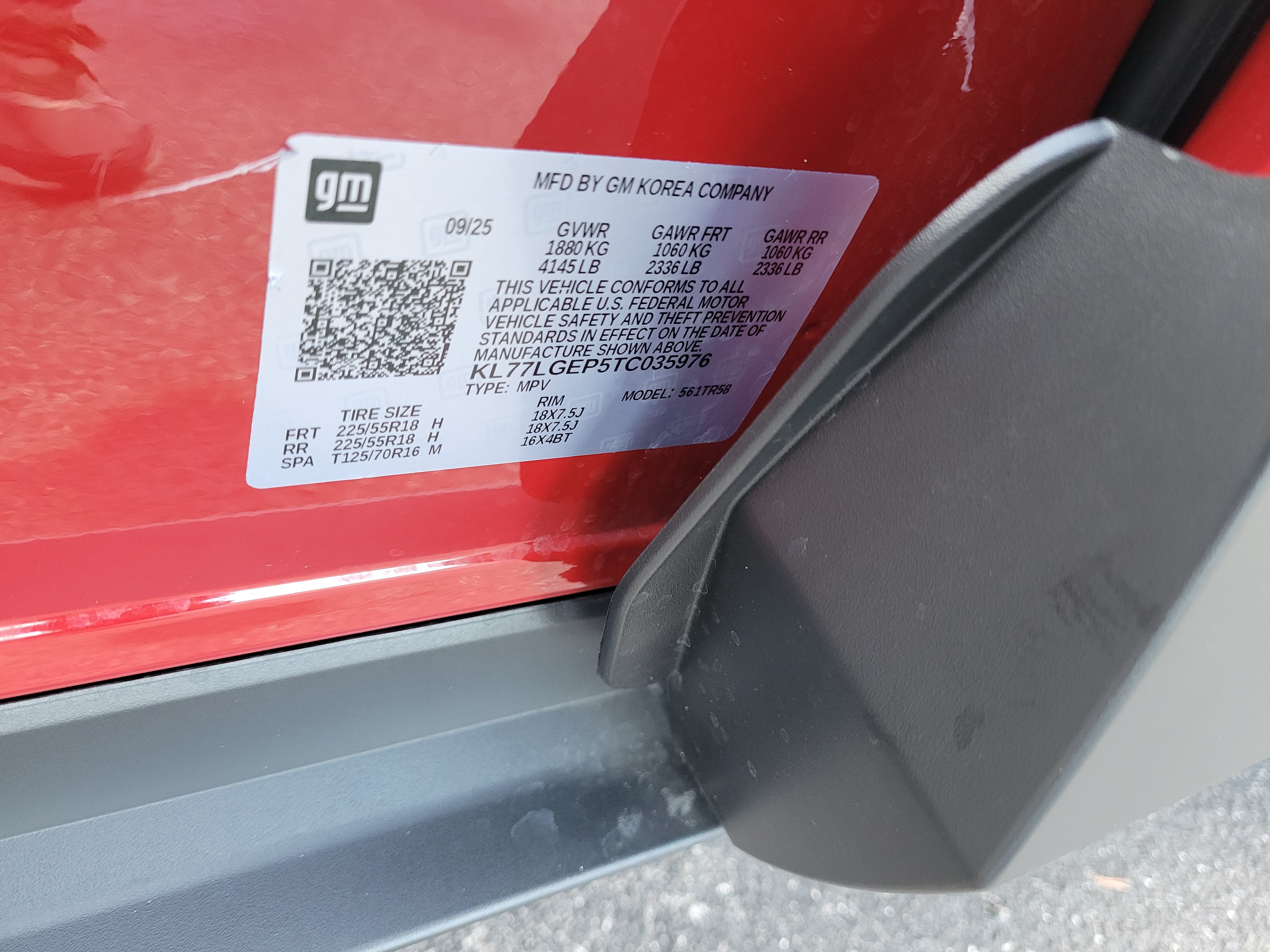 Certified 2026 Chevrolet Trax RS w/ Driver Confidence Package FWD image 44