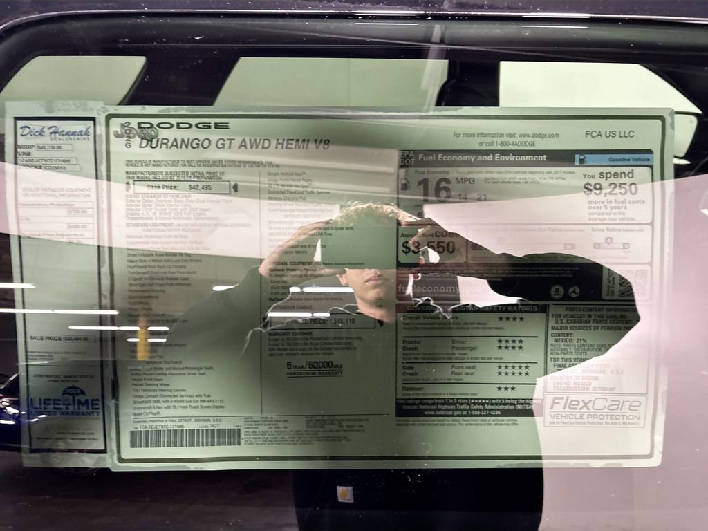 New 2026 Dodge Durango GT w/ Mopar All Weather Package image 24