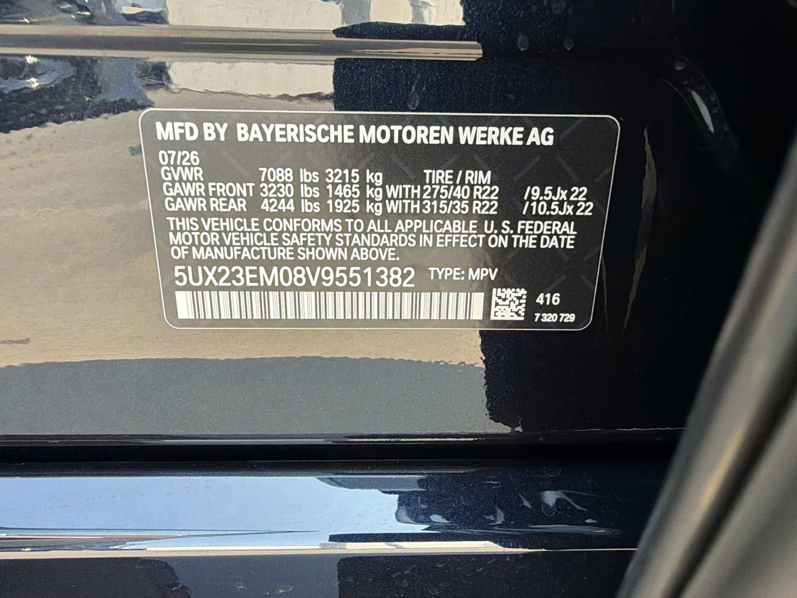 New 2027 BMW X7 xDrive40i w/ M Sport Package AWD/4WD image 25
