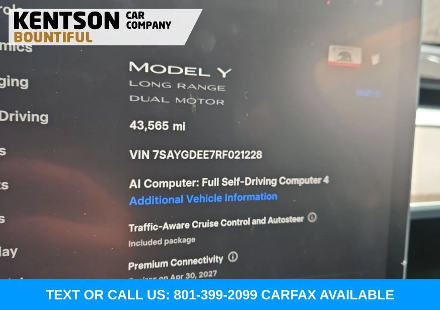 Used 2024 Tesla Model Y Long Range AWD/4WD image 4