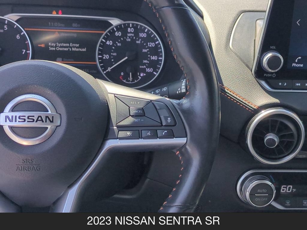 Certified 2023 Nissan Sentra SR w/ Midnight Edition Package FWD image 18