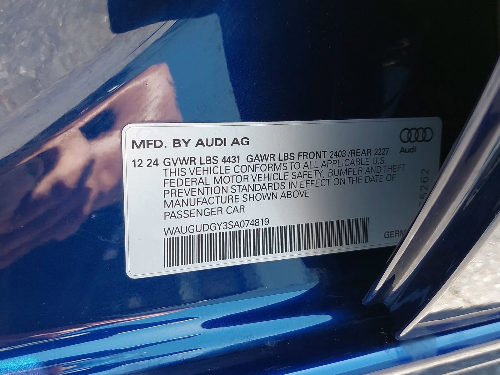 Certified 2025 Audi A3 2.0T Premium w/ Black Optic Package AWD/4WD image 41