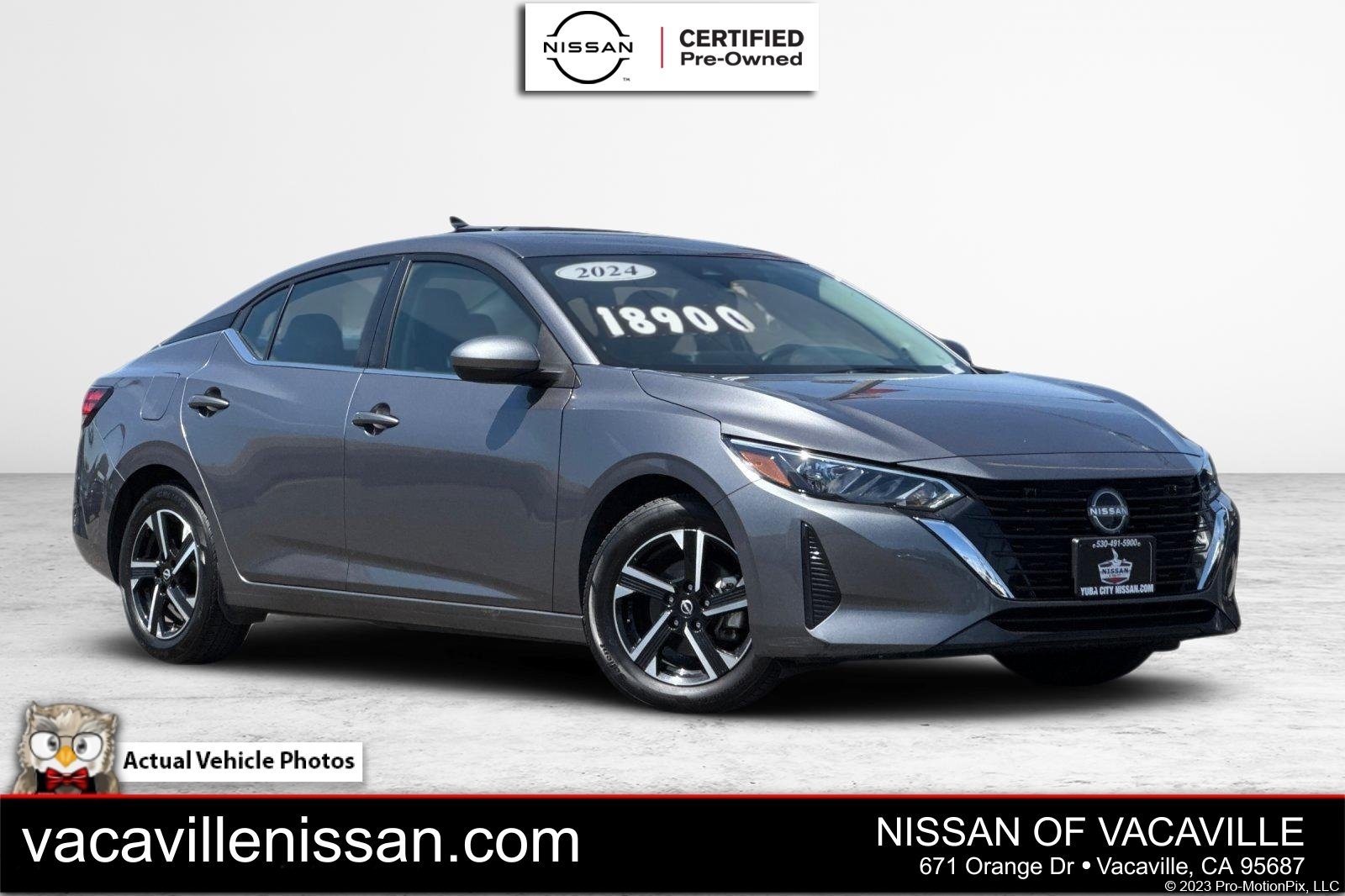 Certified 2024 Nissan Sentra SV FWD image 1