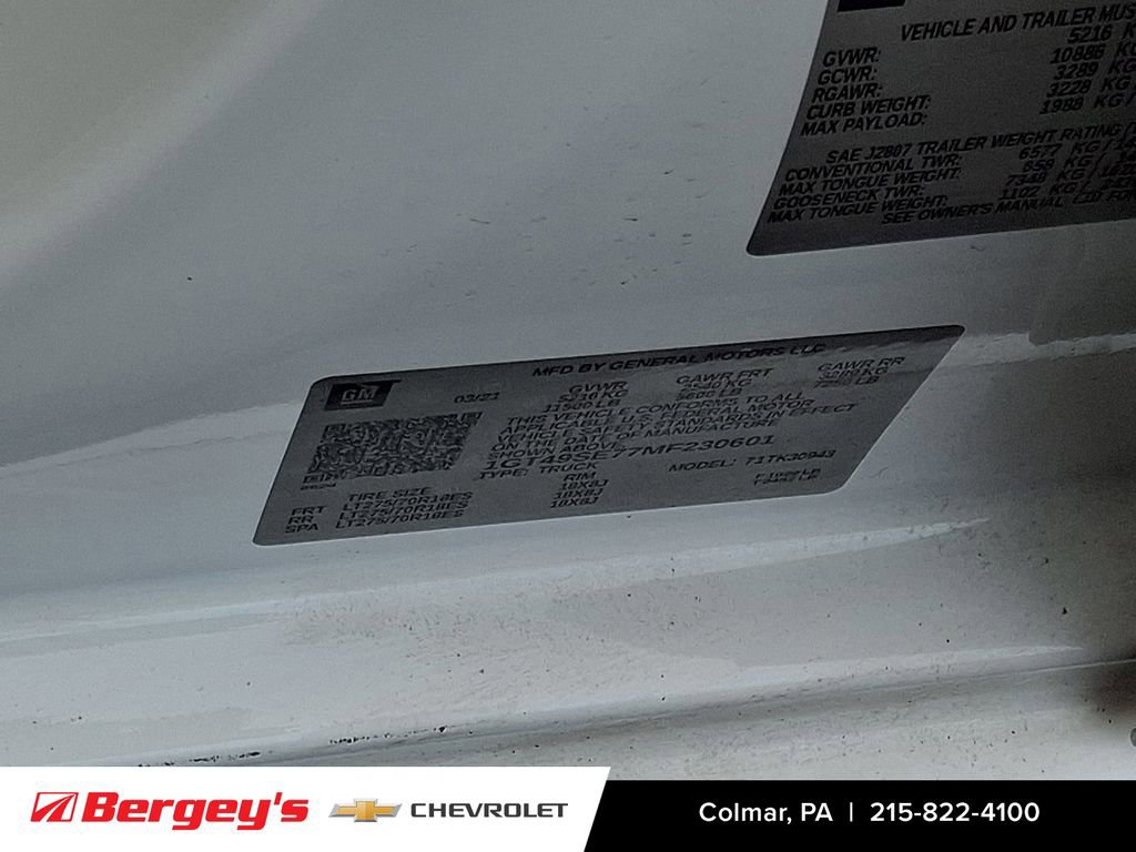 Certified 2021 GMC Sierra 3500 4x4 Crew Cab w/ Convenience Package image 27