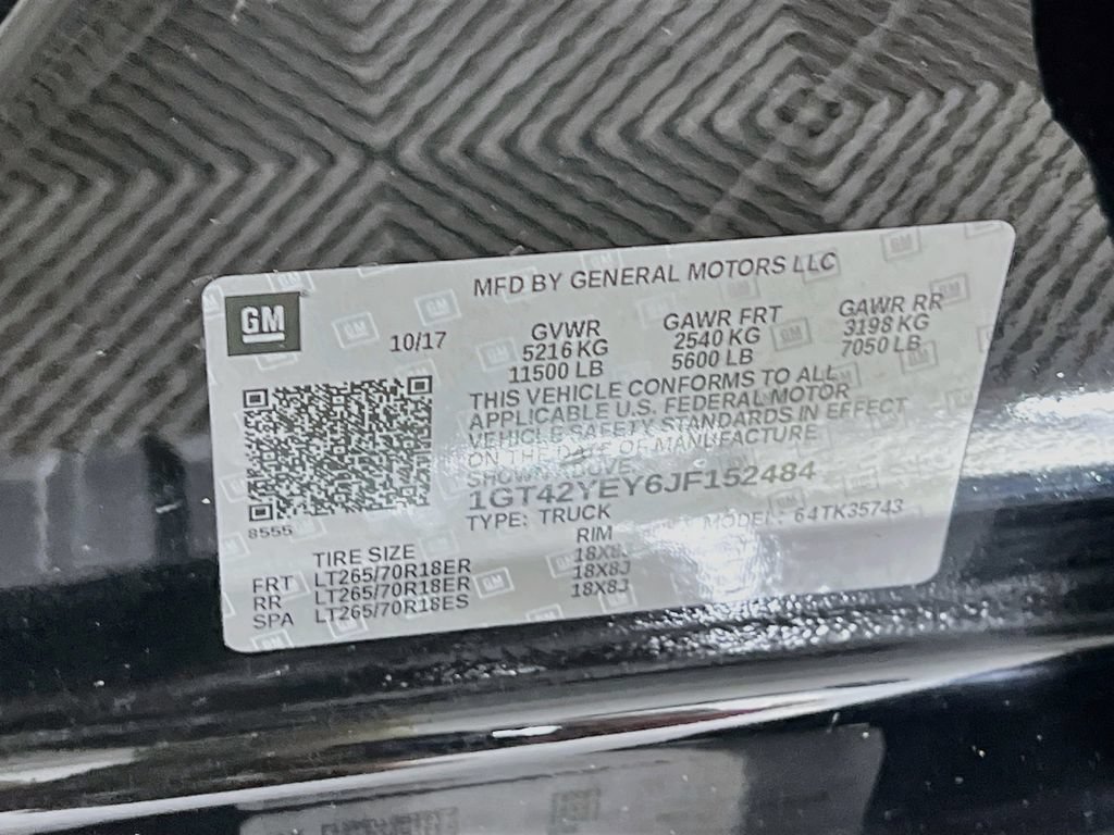 Certified 2018 GMC Sierra 3500 Denali w/ Duramax Plus Package AWD/4WD image 30
