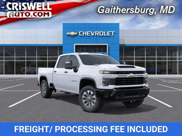New 2026 Chevrolet Silverado 2500 Custom w/ Snow Plow Prep/Camper Package