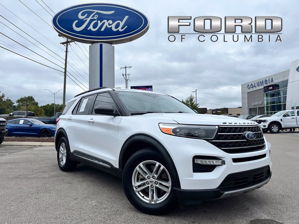 Used 2021 Ford Explorer XLT w/ Equipment Group 202A RWD image 1