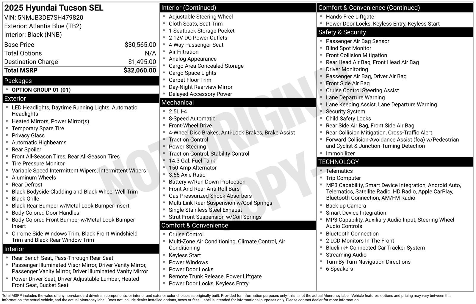 Used 2025 Hyundai Tucson SEL FWD image 12