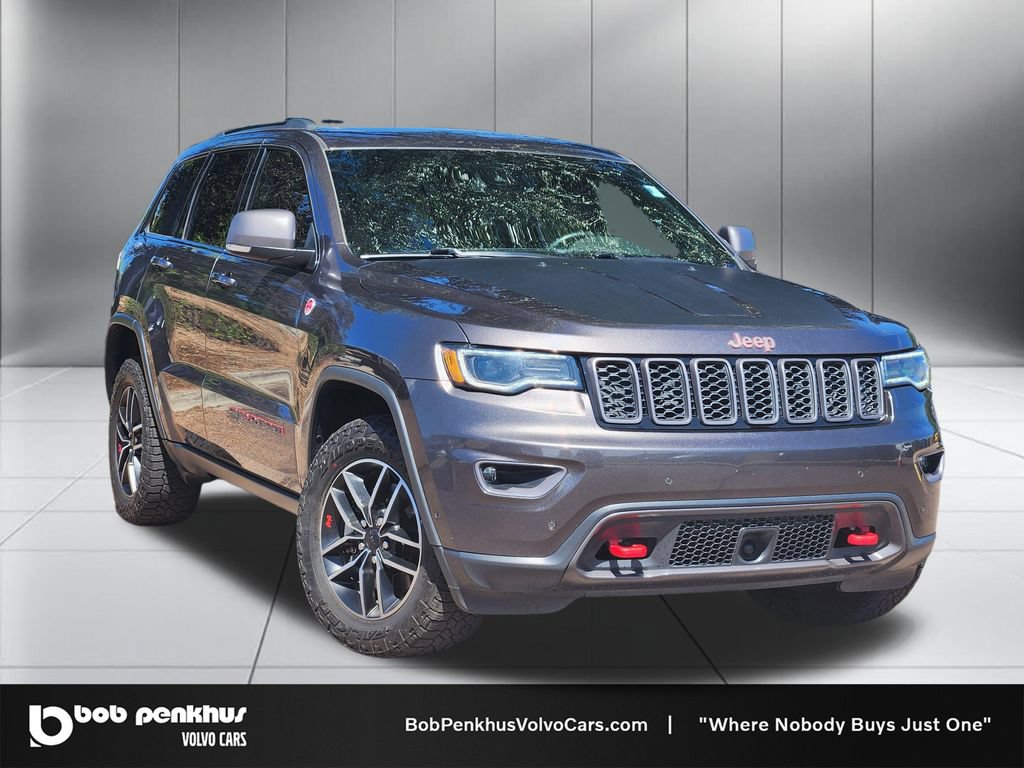 Used 2021 Jeep Grand Cherokee Trailhawk w/ Trailhawk Luxury Group AWD/4WD 360° Tour
