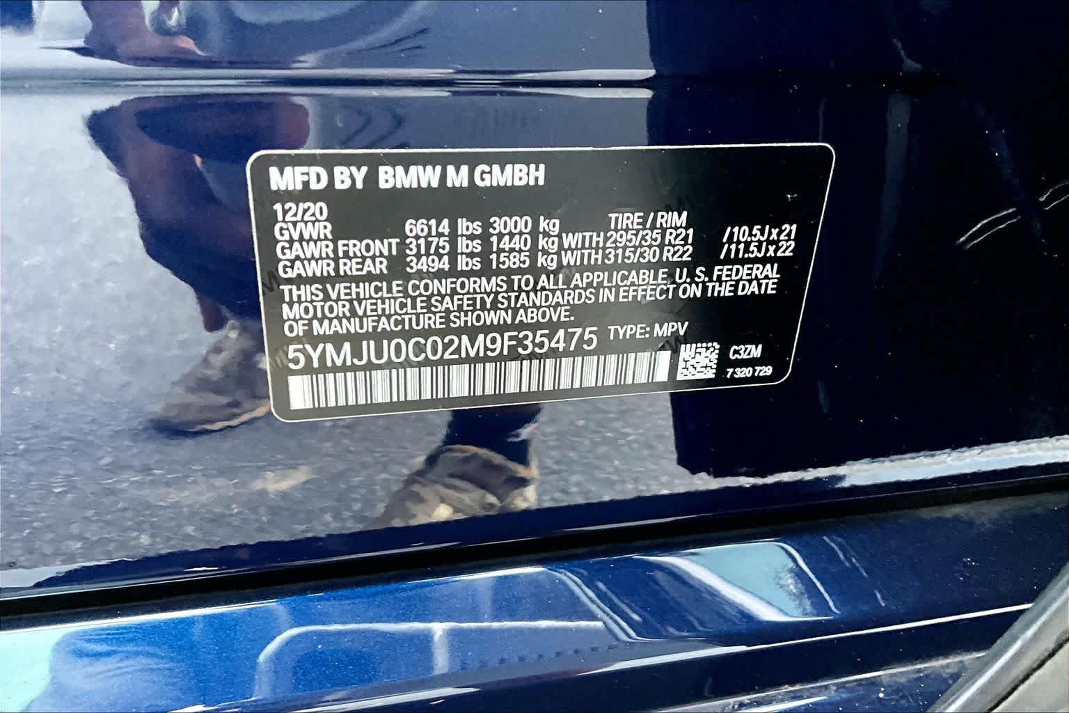 Used 2021 BMW X5 M w/ Executive Package AWD/4WD image 33