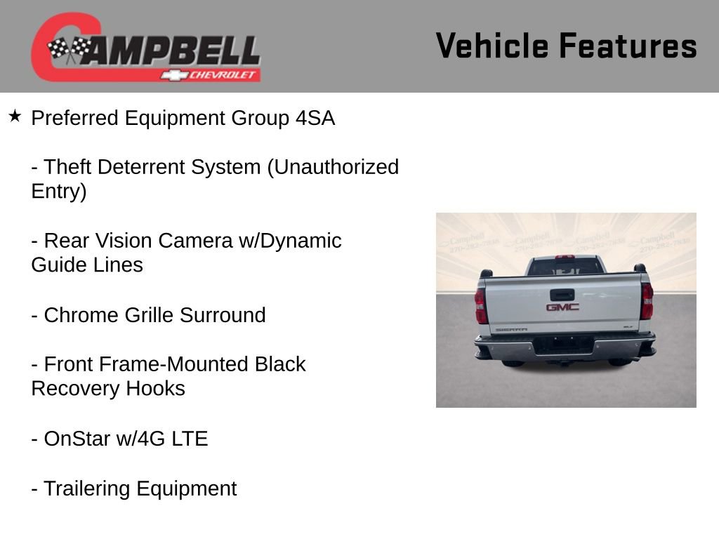 Used 2015 GMC Sierra 1500 SLT w/ SLT Crew Cab Value Package image 26