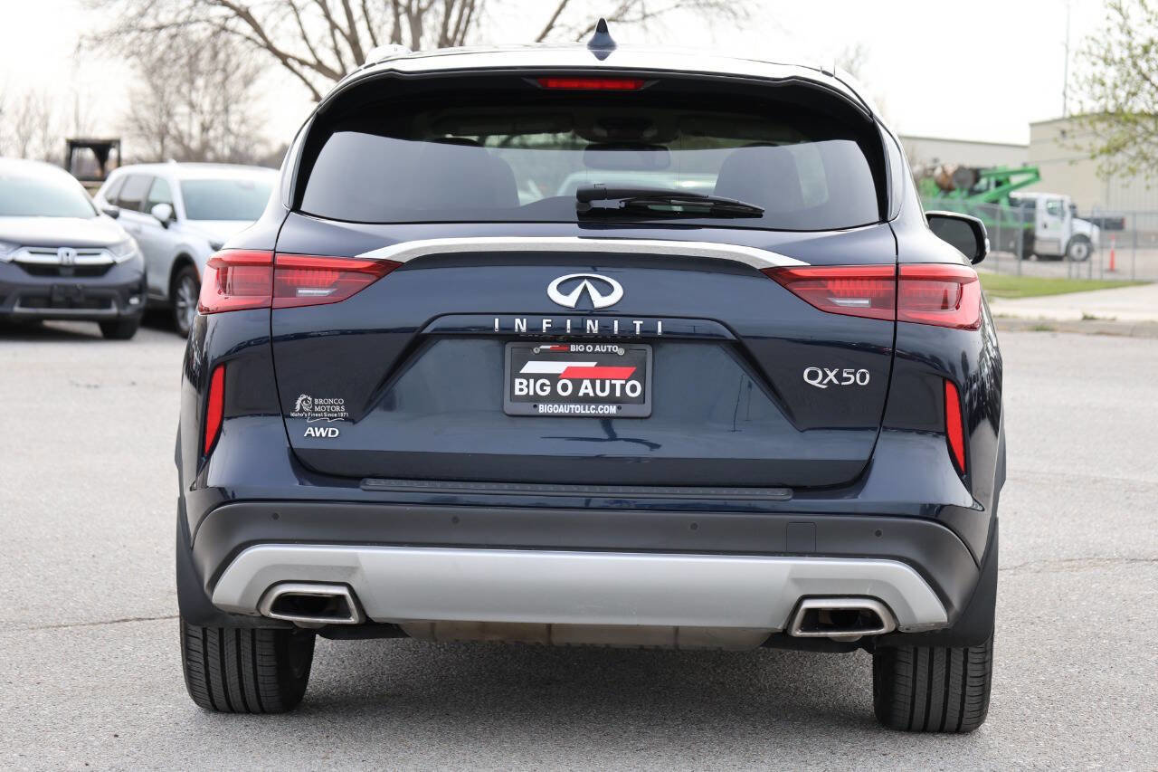 Used 2021 INFINITI QX50 Sensory w/ Accent Package image 10