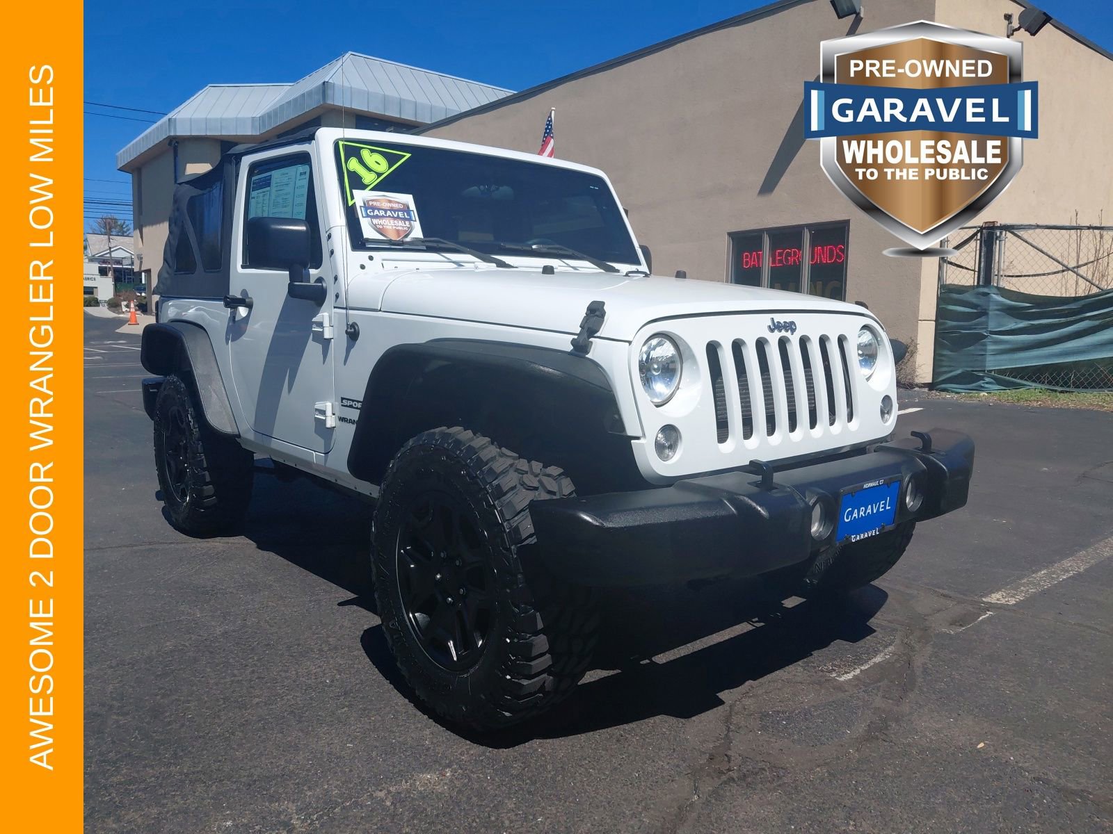 Used 2016 Jeep Wrangler Sport AWD/4WD image 1