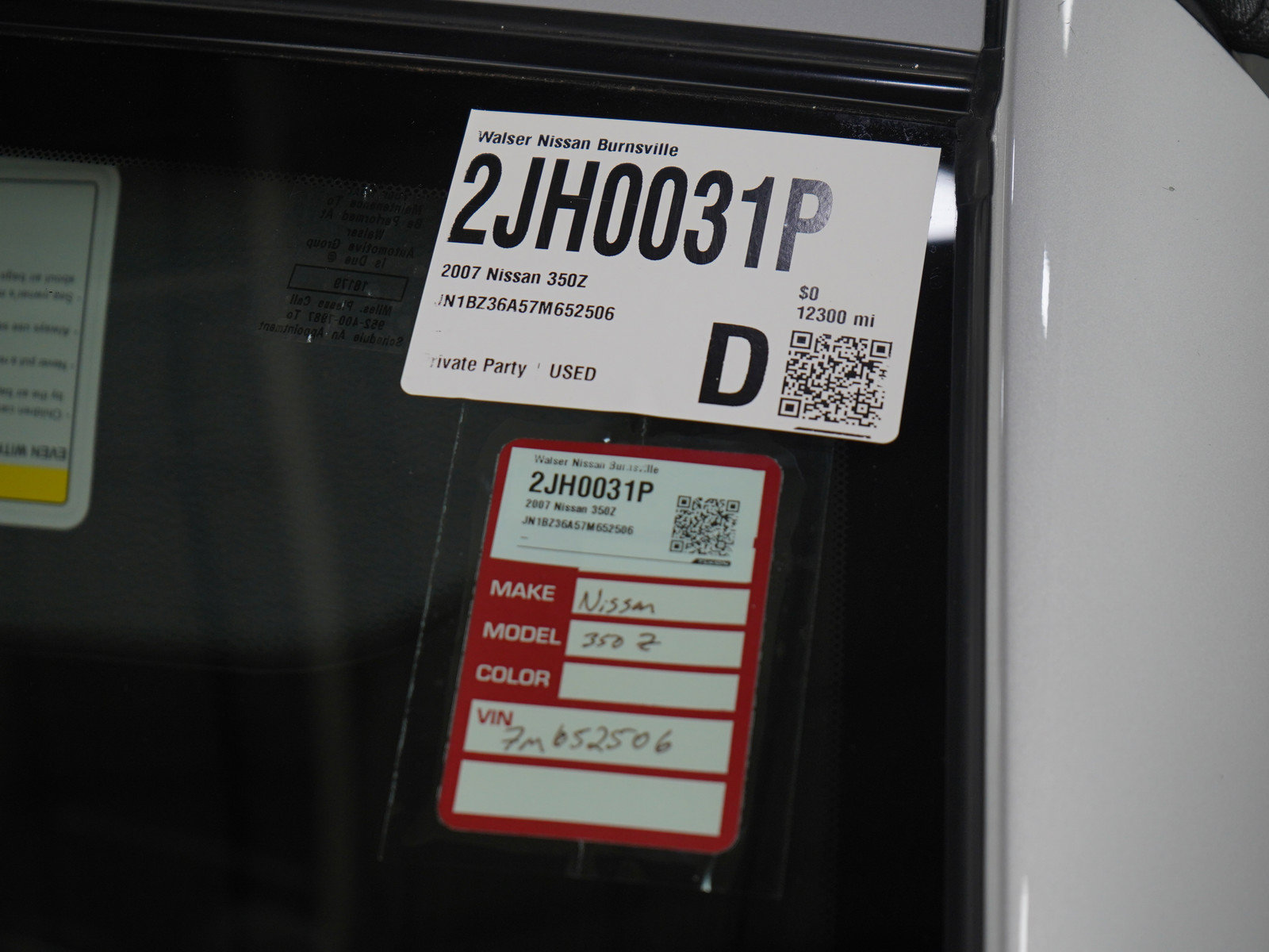 Used 2007 Nissan 350Z Enthusiast RWD image 24