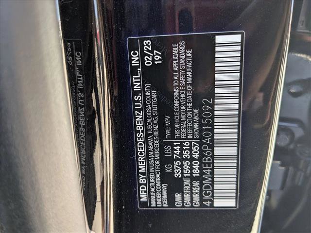 Certified 2023 Mercedes-Benz EQS 580 4MATIC SUV image 25