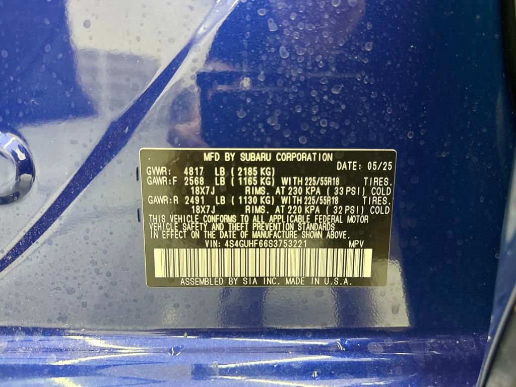 New 2025 Subaru Crosstrek 2.5i Sport image 28