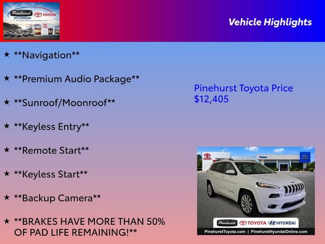 Used 2017 Jeep Cherokee Overland w/ Technology Group FWD image 31