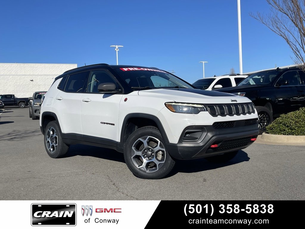 Used 2022 Jeep Compass Trailhawk w/ Trailhawk Elite Group image 1