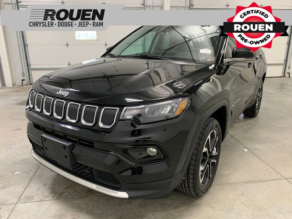 Used 2022 Jeep Compass Limited AWD/4WD image 1