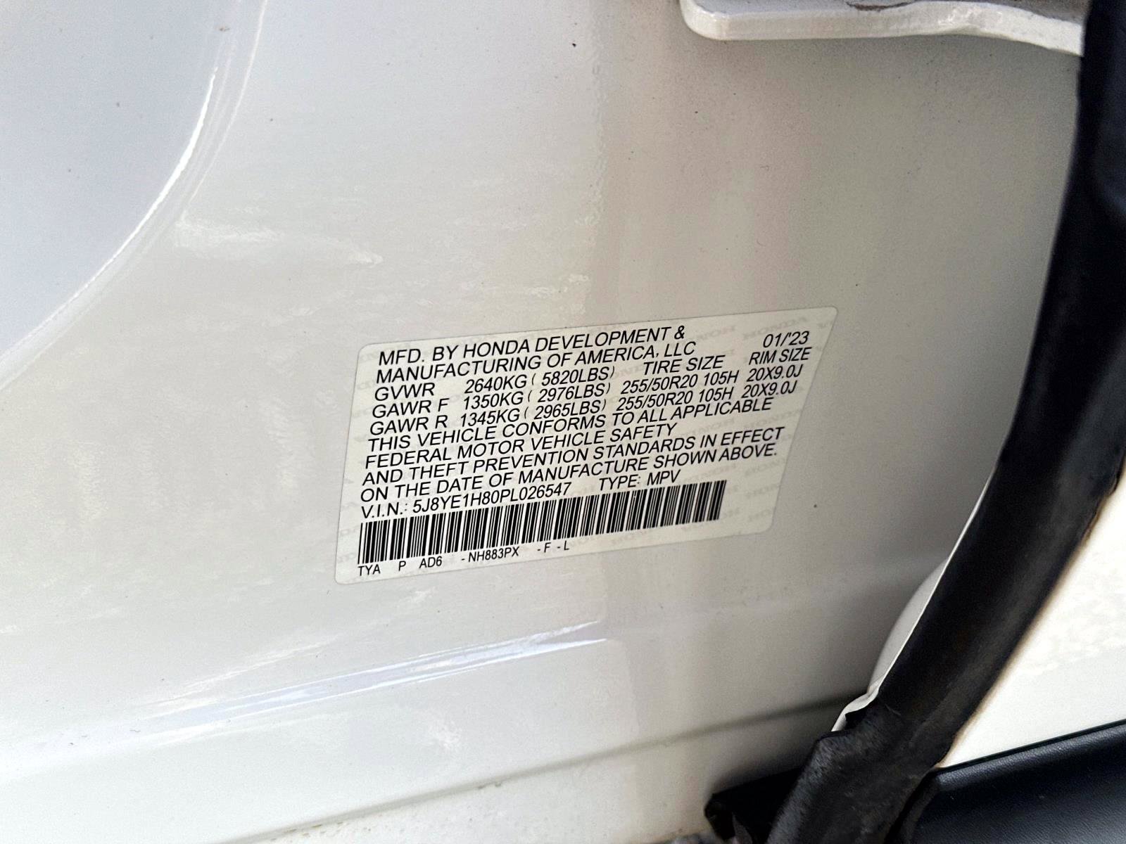 Used 2023 Acura MDX w/Advance Package image 32