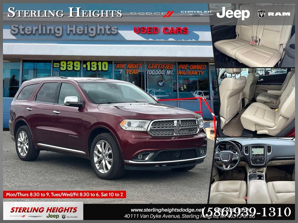 Used 2020 Dodge Durango Citadel w/ Technology Group
