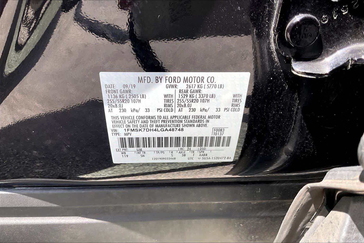 Used 2020 Ford Explorer XLT w/ Equipment Group 202A RWD image 31