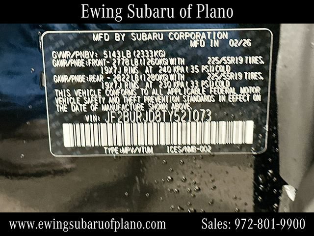 Used 2026 Subaru Outback Touring XT AWD/4WD image 35
