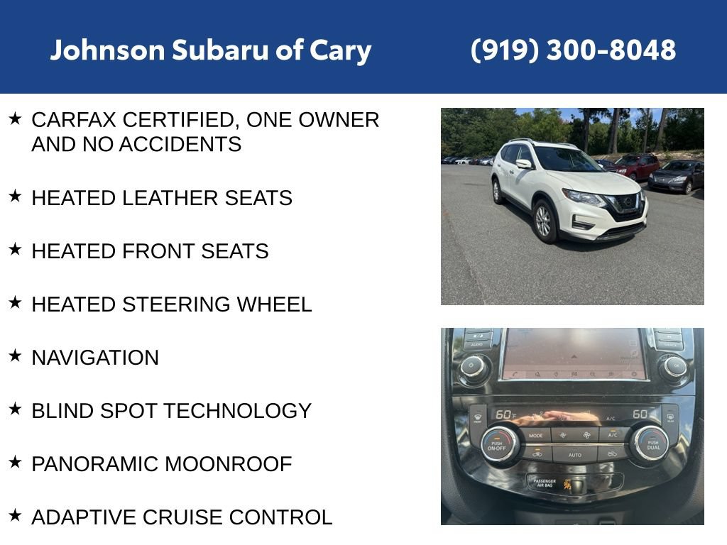 Used 2018 Nissan Rogue SV w/ Sun & Sound Touring Package FWD image 6